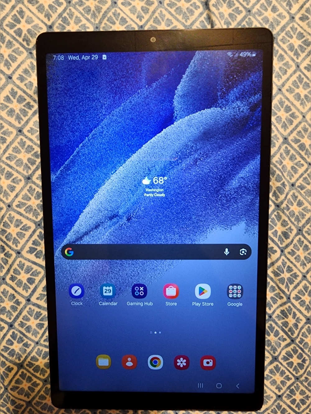 Samsung Tablet in Dark Gray